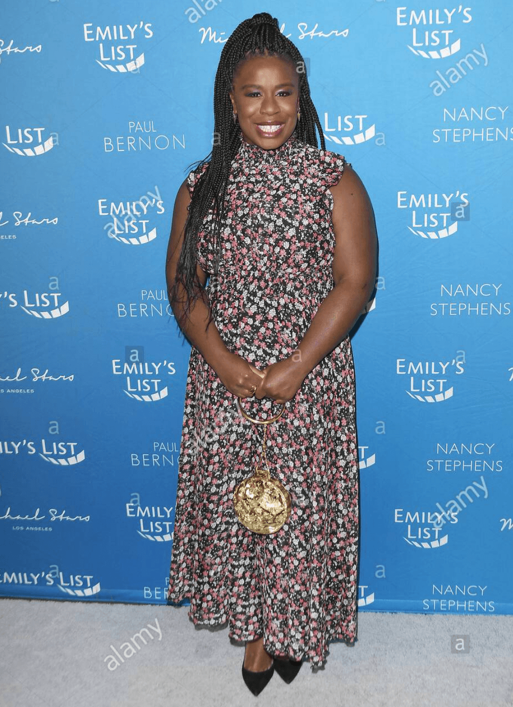 Uzo Aduba carries Conference of the Birds to Oscar's Week Pre-Party Emily's List Event