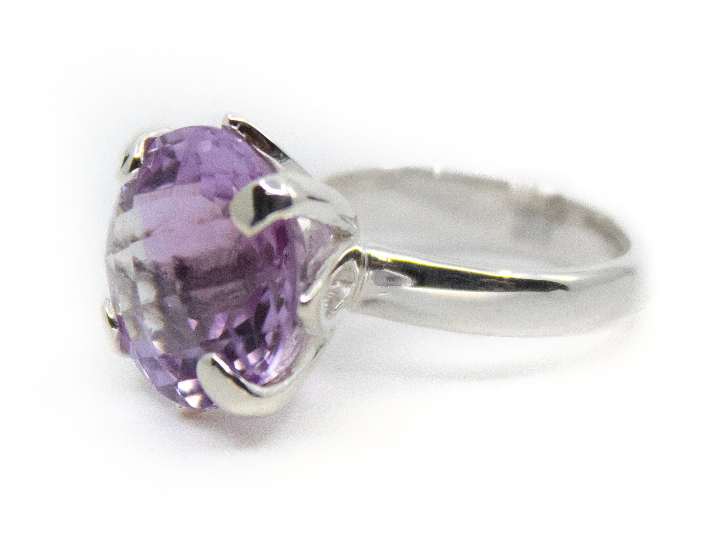 Amethyst Flower Petal Ring Rings Blumera