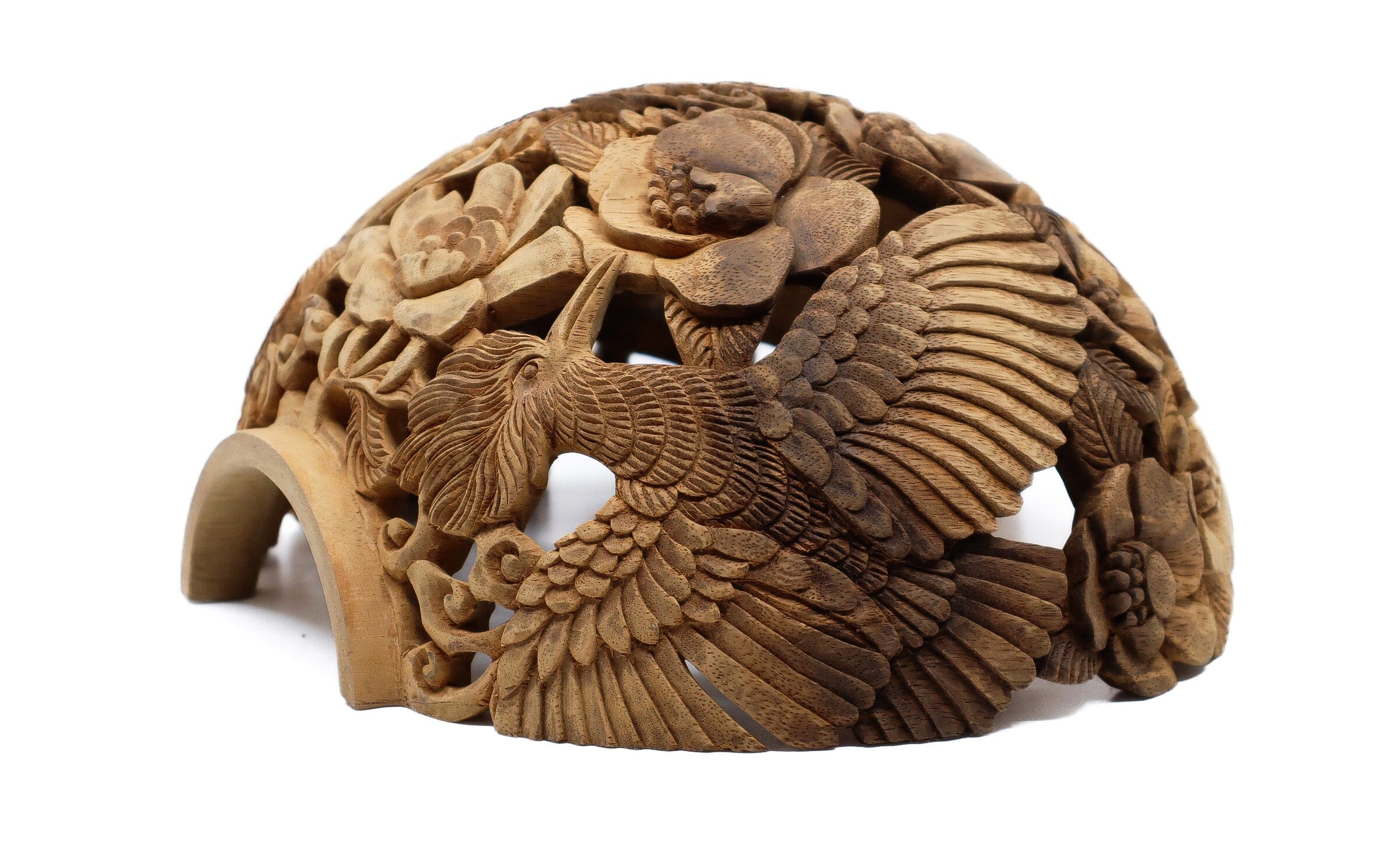 Conference of the Birds Hand-Carved Sconce Blumera