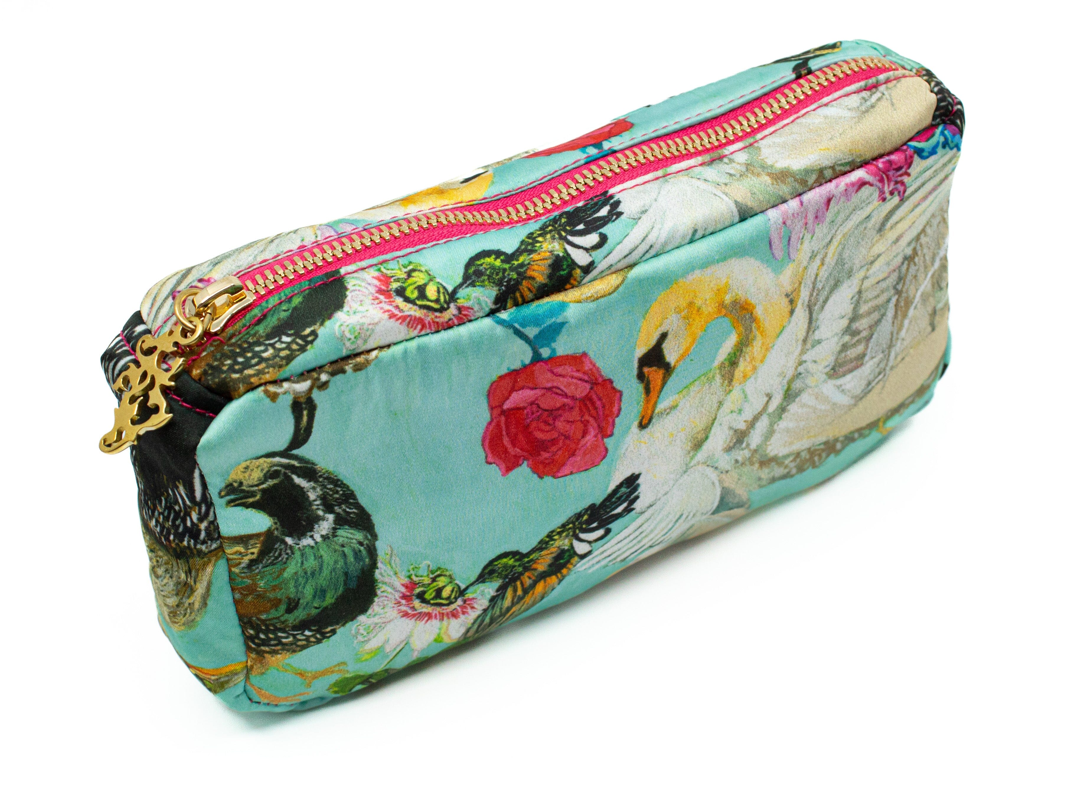 Conference of the Birds Silk Pouch Blumera