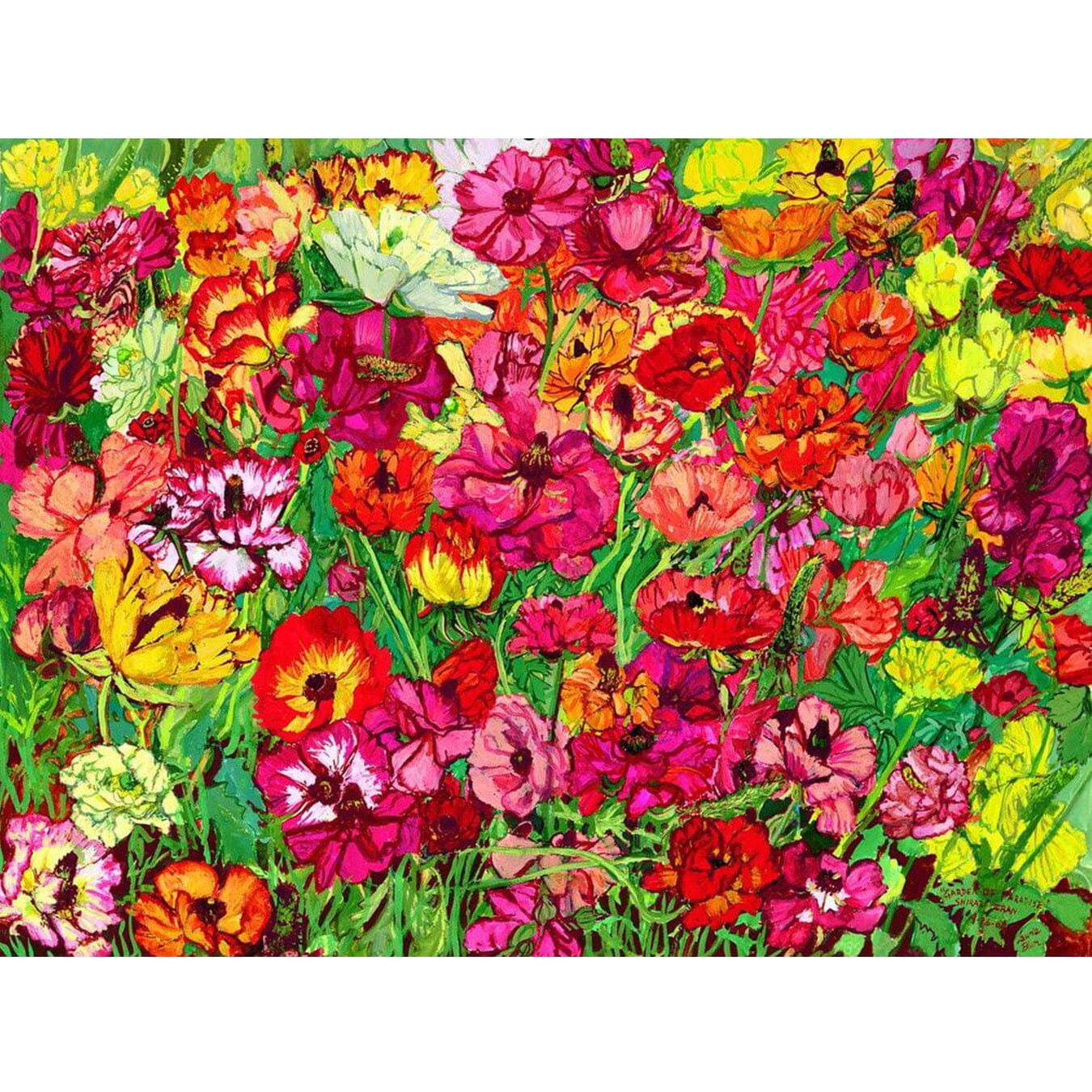 Poppies! Giclee by Laurie Blum painting Blumera