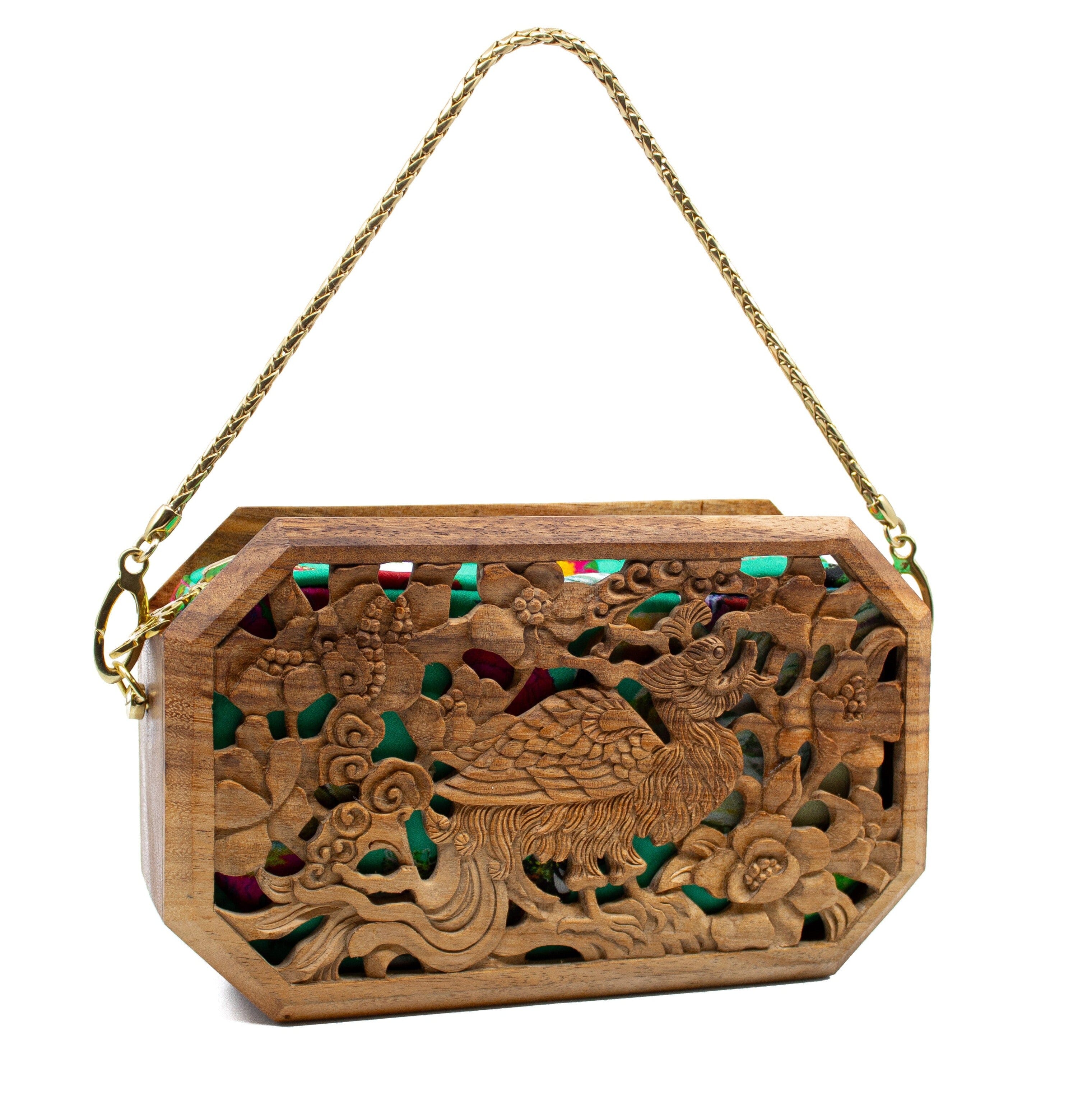 Simurgh's Garden Hollow Octagon Clutch Blumera