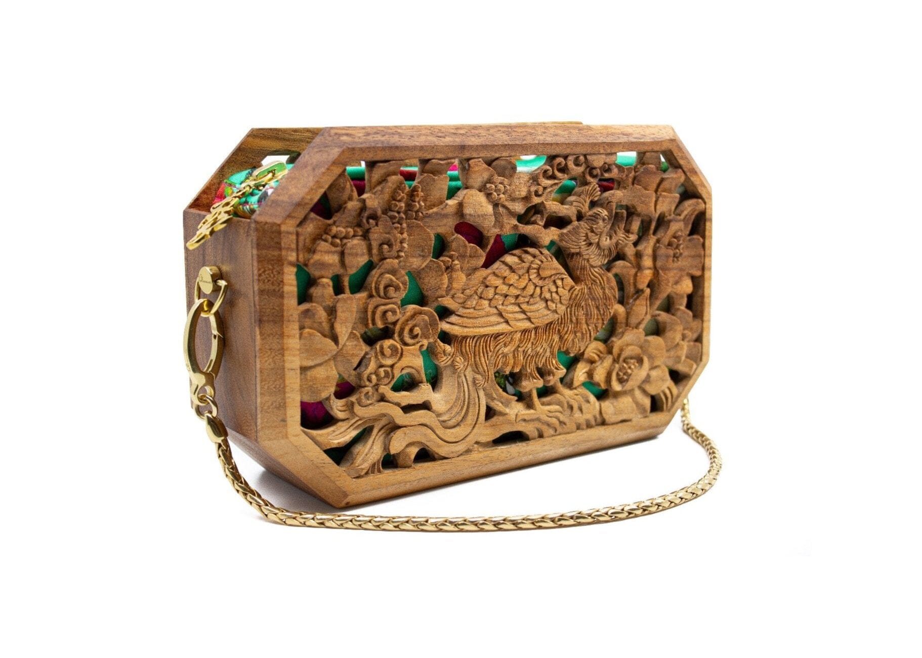 Simurgh's Garden Hollow Octagon Clutch Blumera