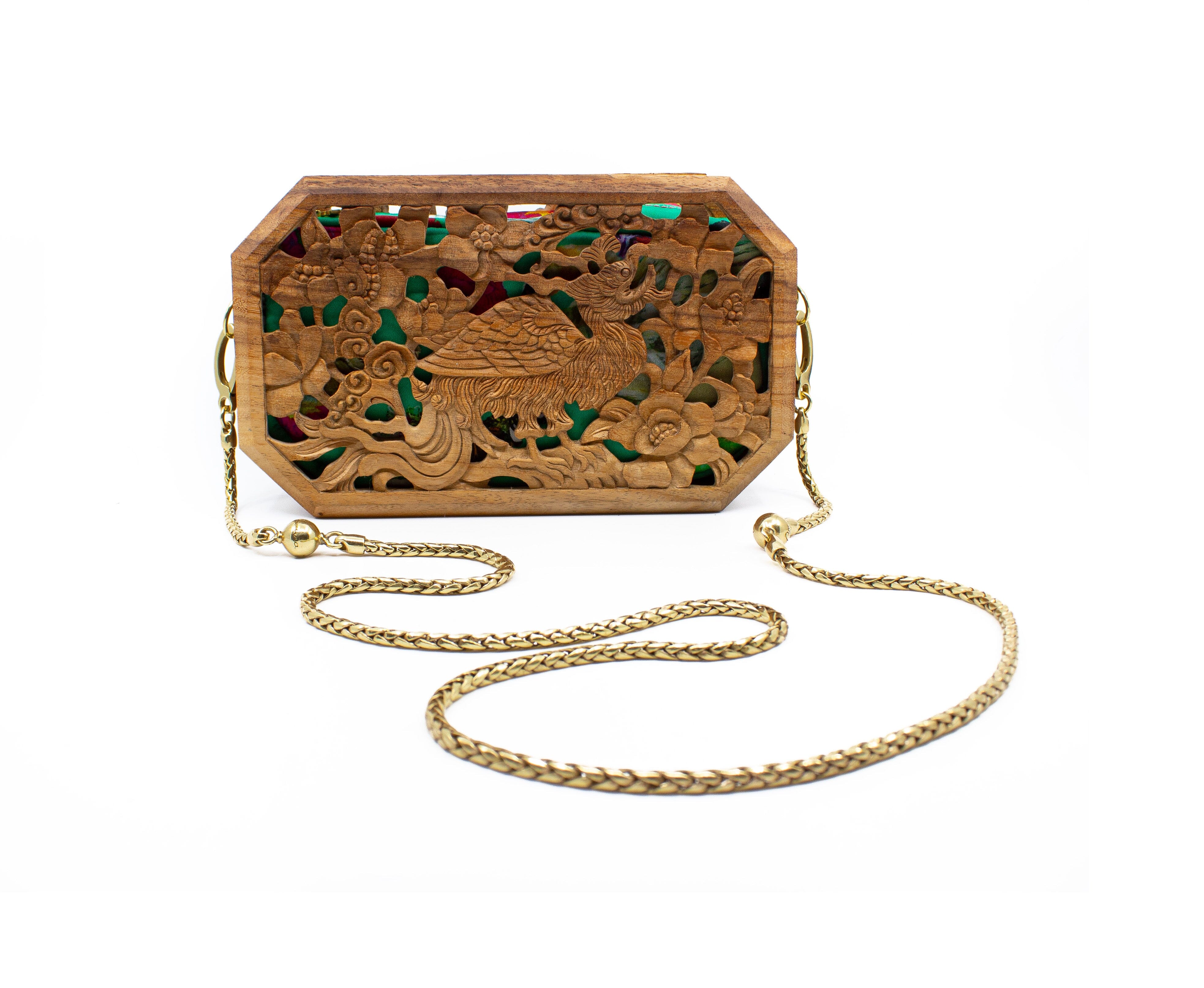 Simurgh's Garden Hollow Octagon Clutch Blumera
