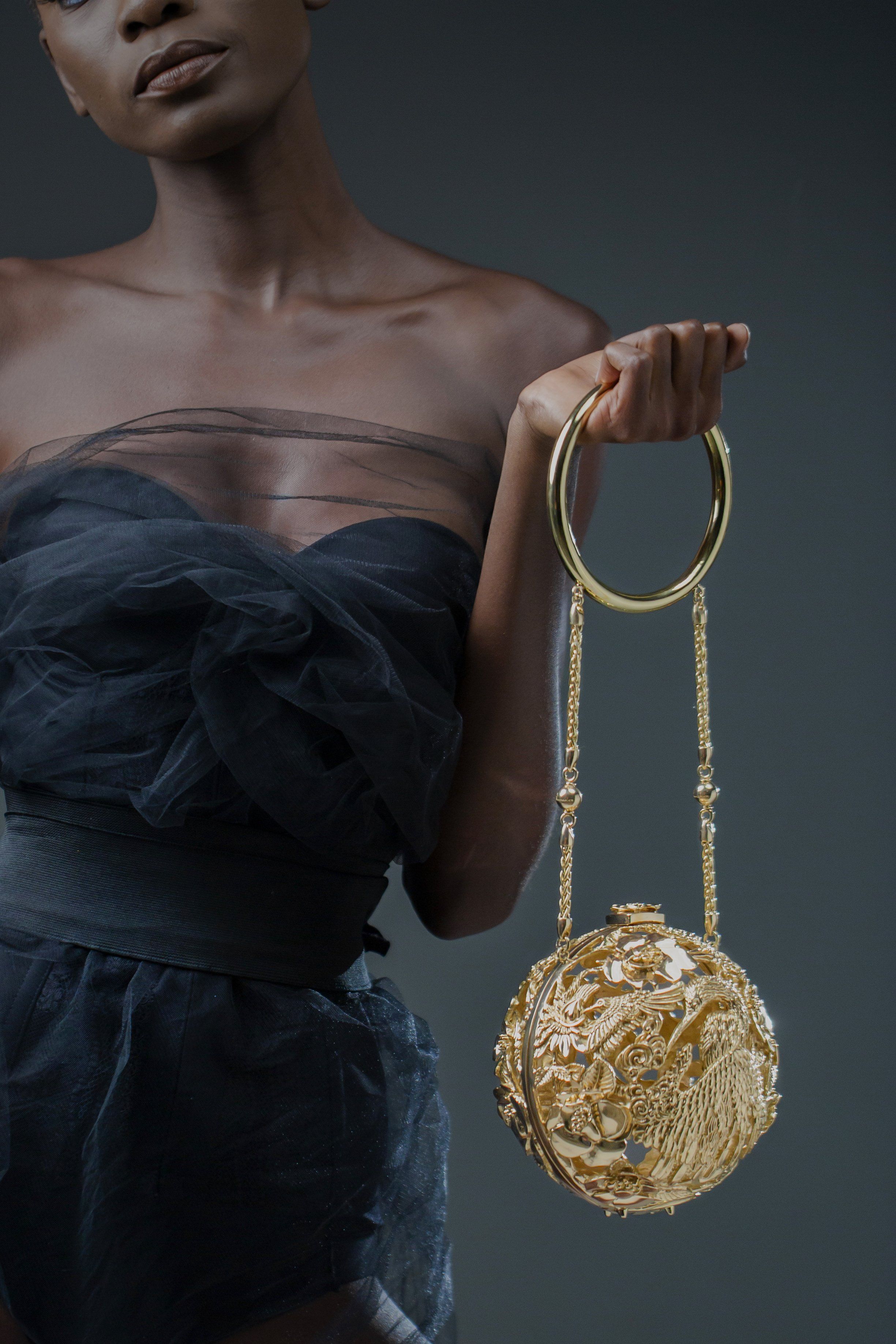 Anhinga Globe Orb Bag - Blumera