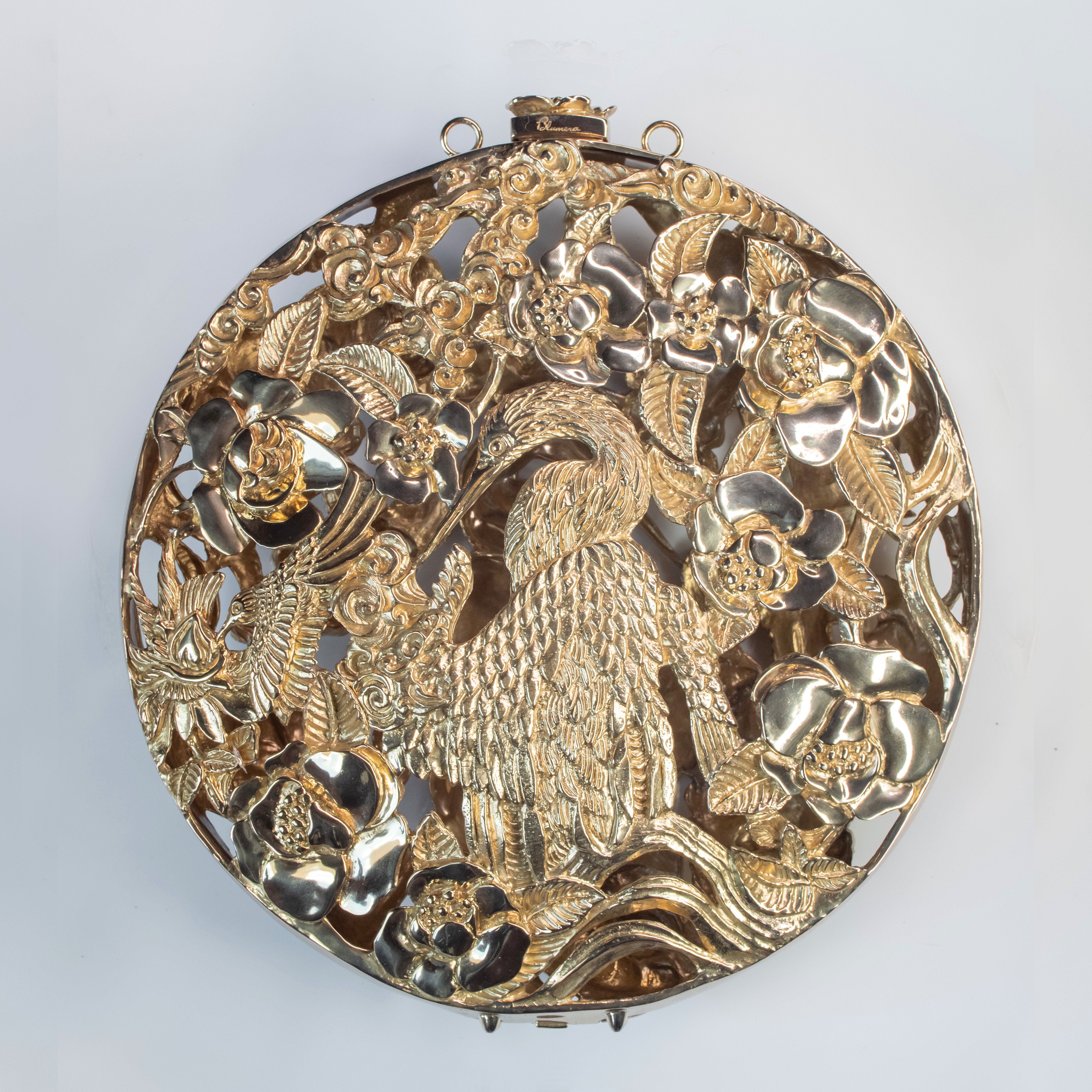 Anhinga Large Flat Circle Bag - Blumera