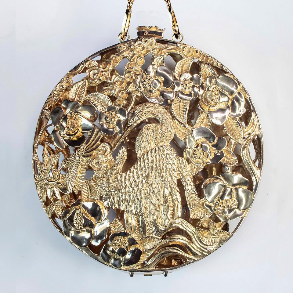 Anhinga Large Flat Circle Bag - Blumera