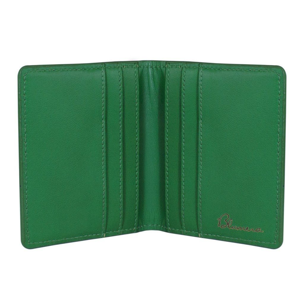 Card Wallet - Emerald Green - Blumera