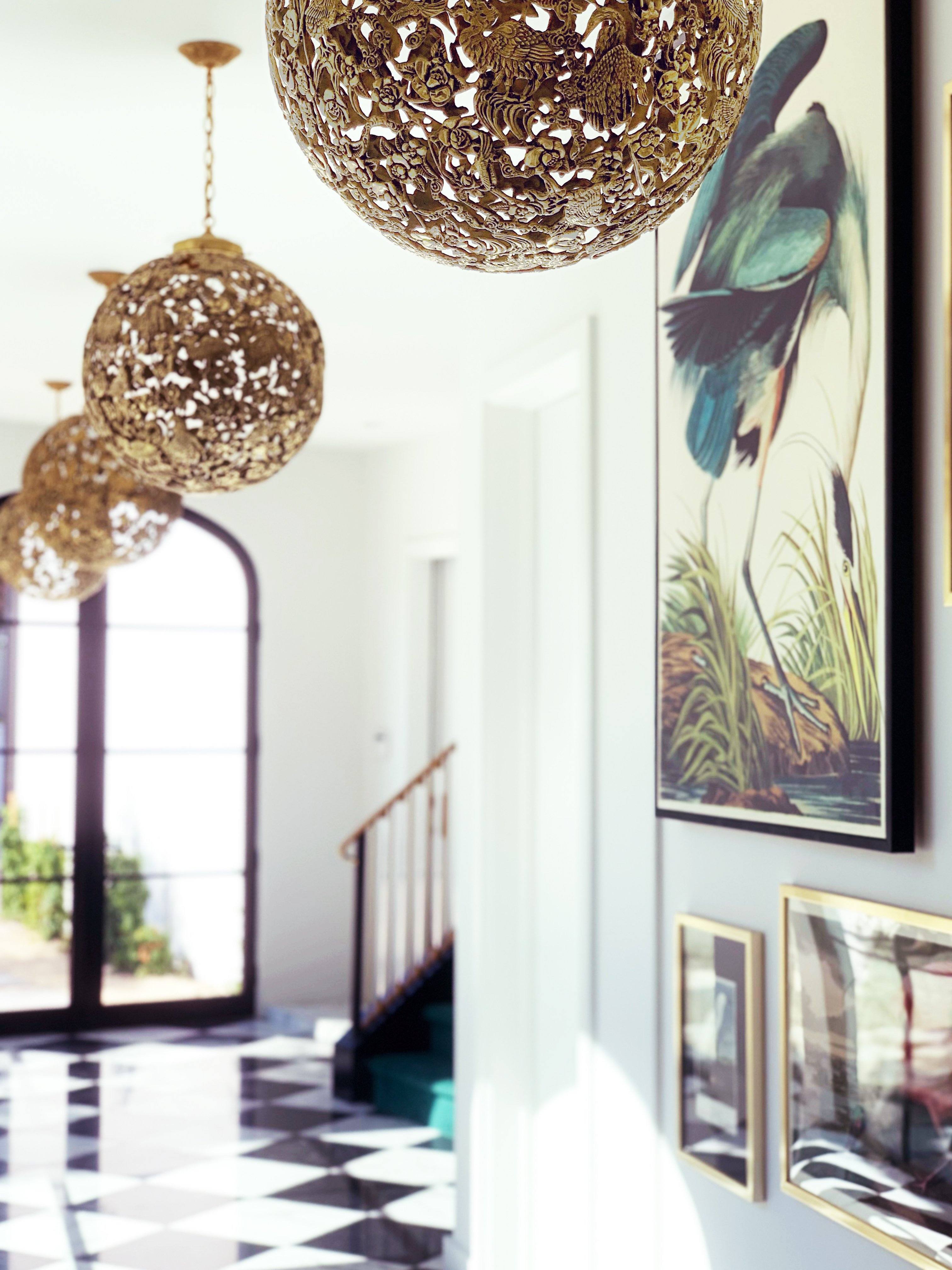 Conference of the Birds Custom Light Fixtures Blumera