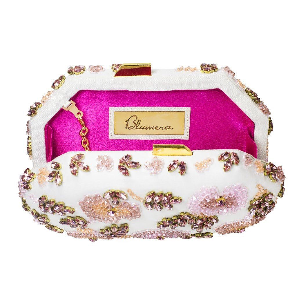 Elizabeth "Amber" Jewel Clutch - Blumera