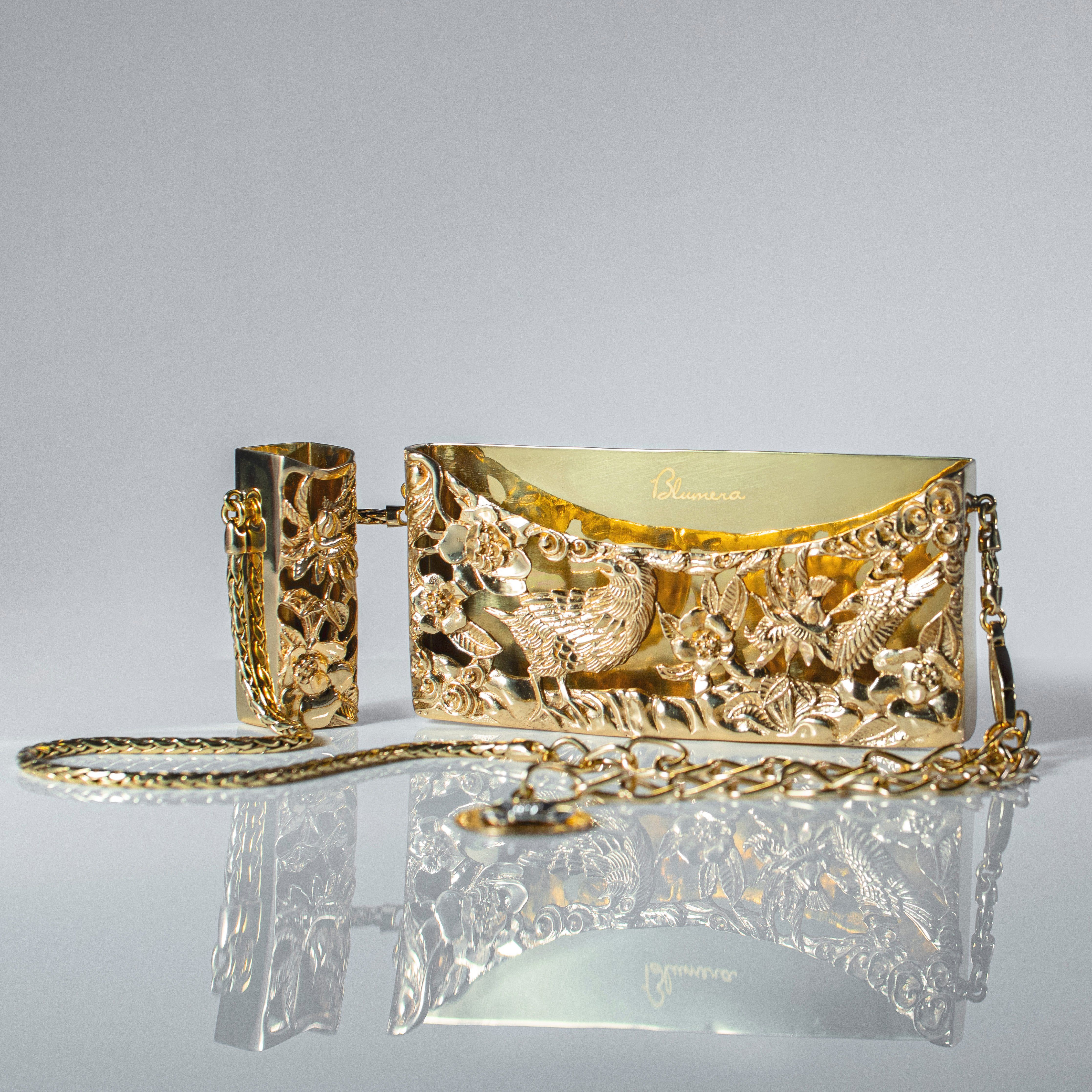 Hummingbird & Quail Belt Bag - Blumera