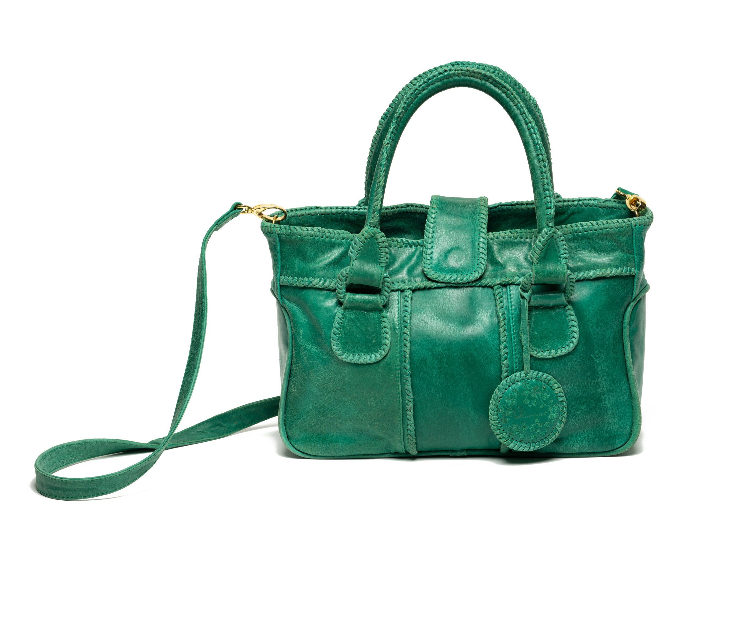 Manija Hand-Braided Laptop Tote - Blumera