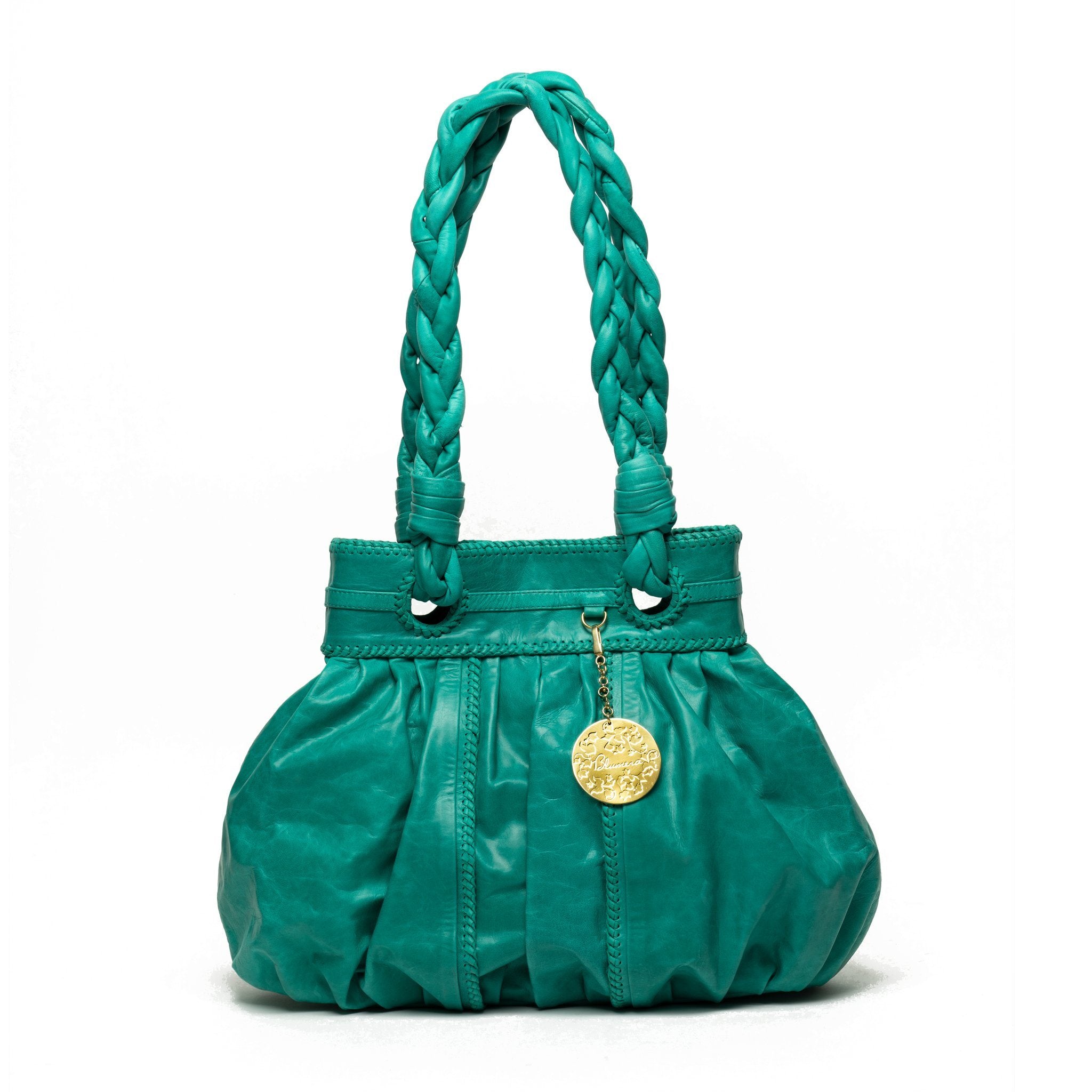 Manija Hand-Braided Shoulder Bag - Blumera