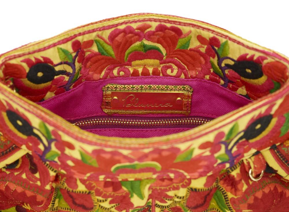 Nadine Red Oversized Small Clutch - Blumera