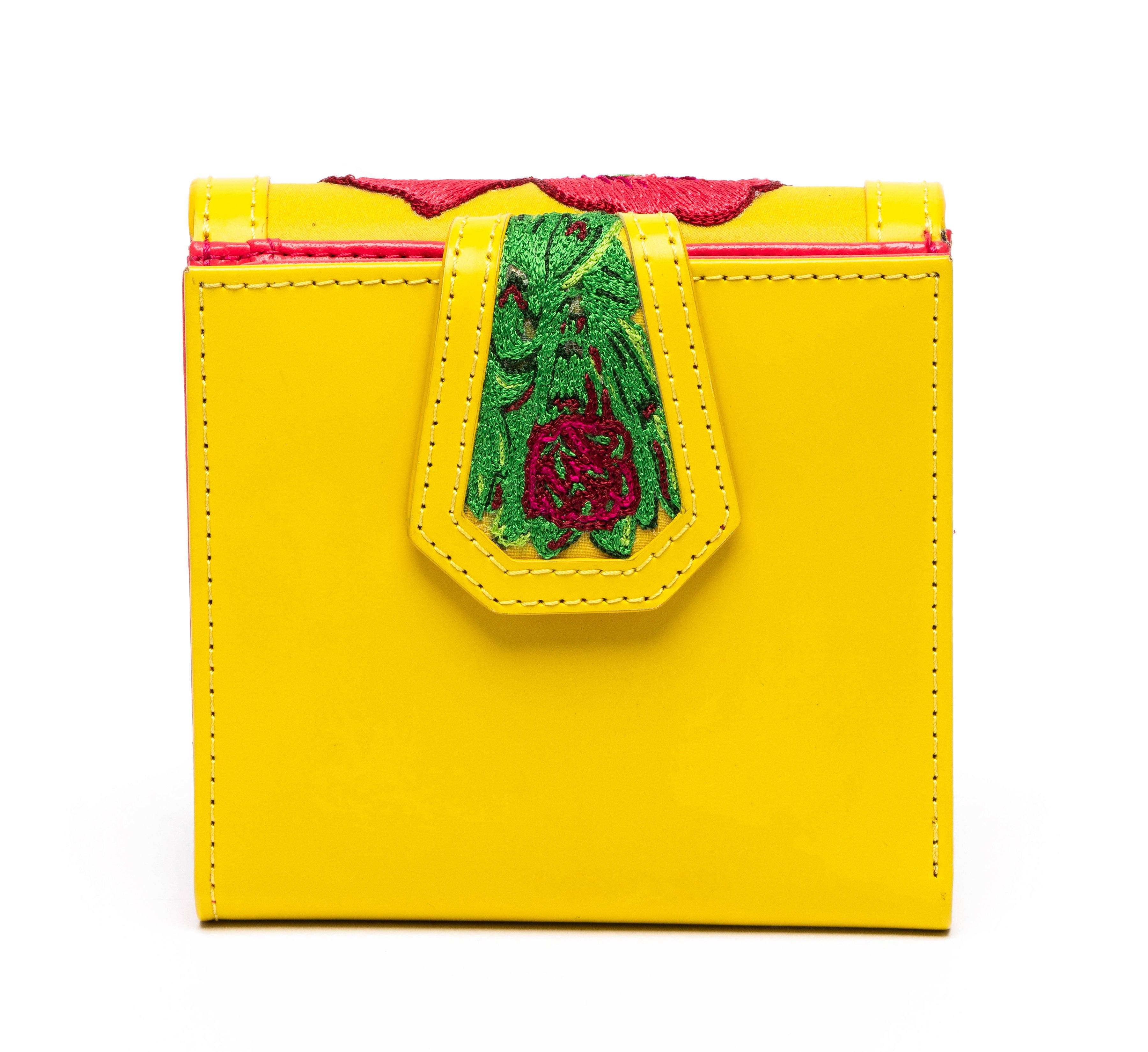 Poppies! Yellow Wallet - Blumera