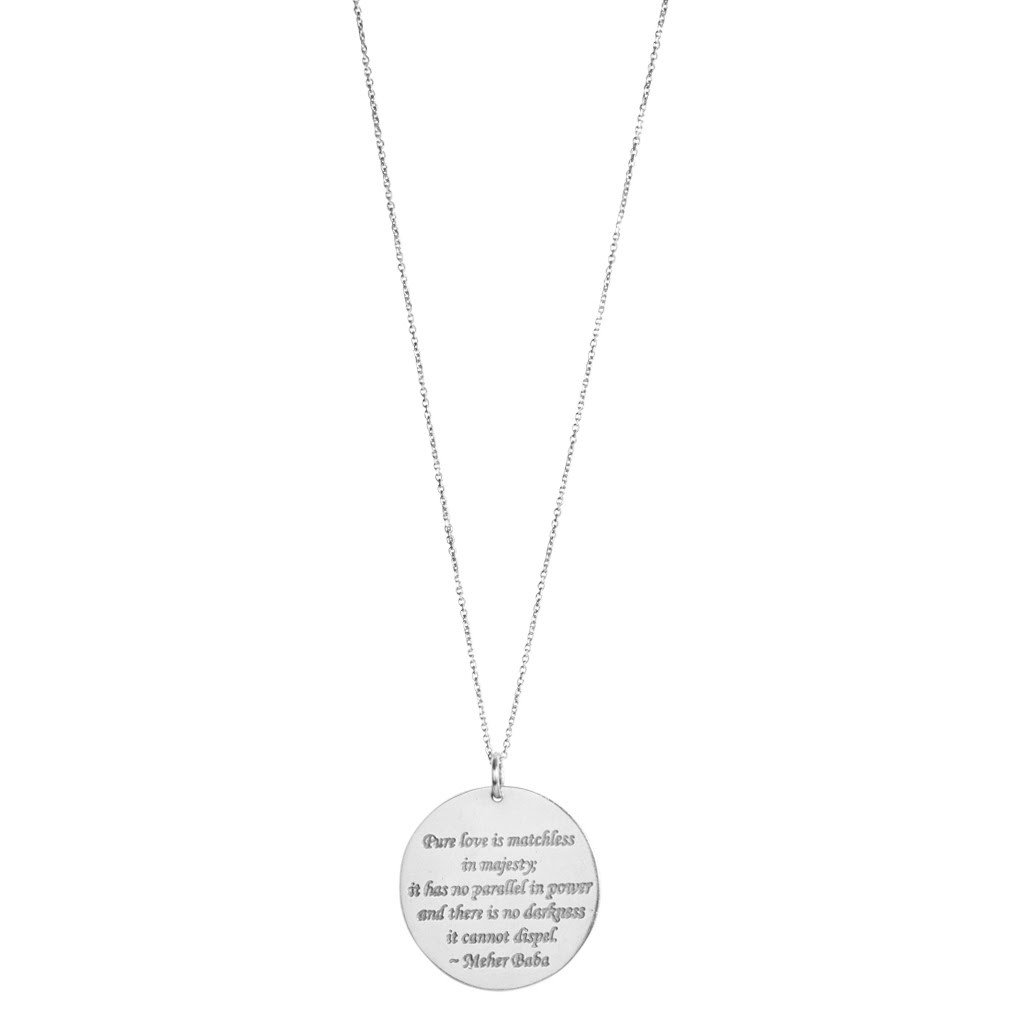 Pure Love Necklace - Sterling Silver - Blumera