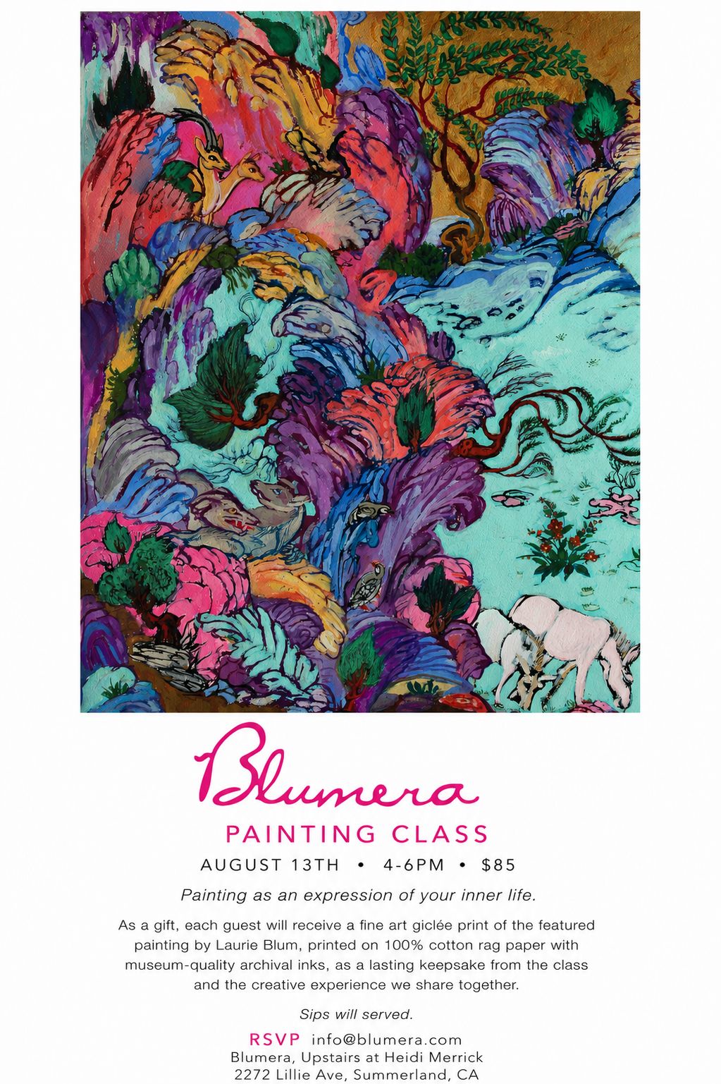 Blumera Painting Class Blumera 