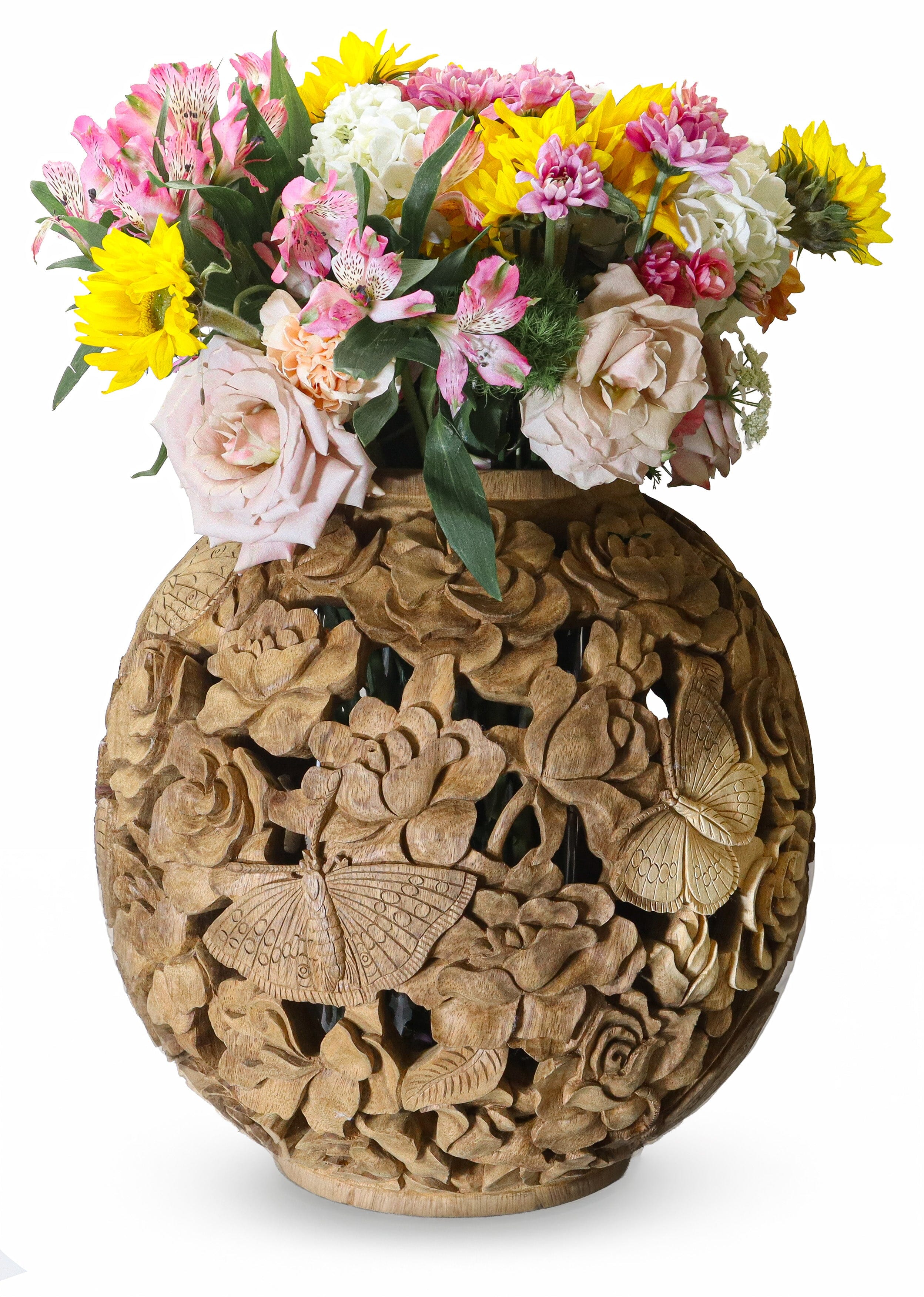 Butterflies & Flower Vase Blumera 