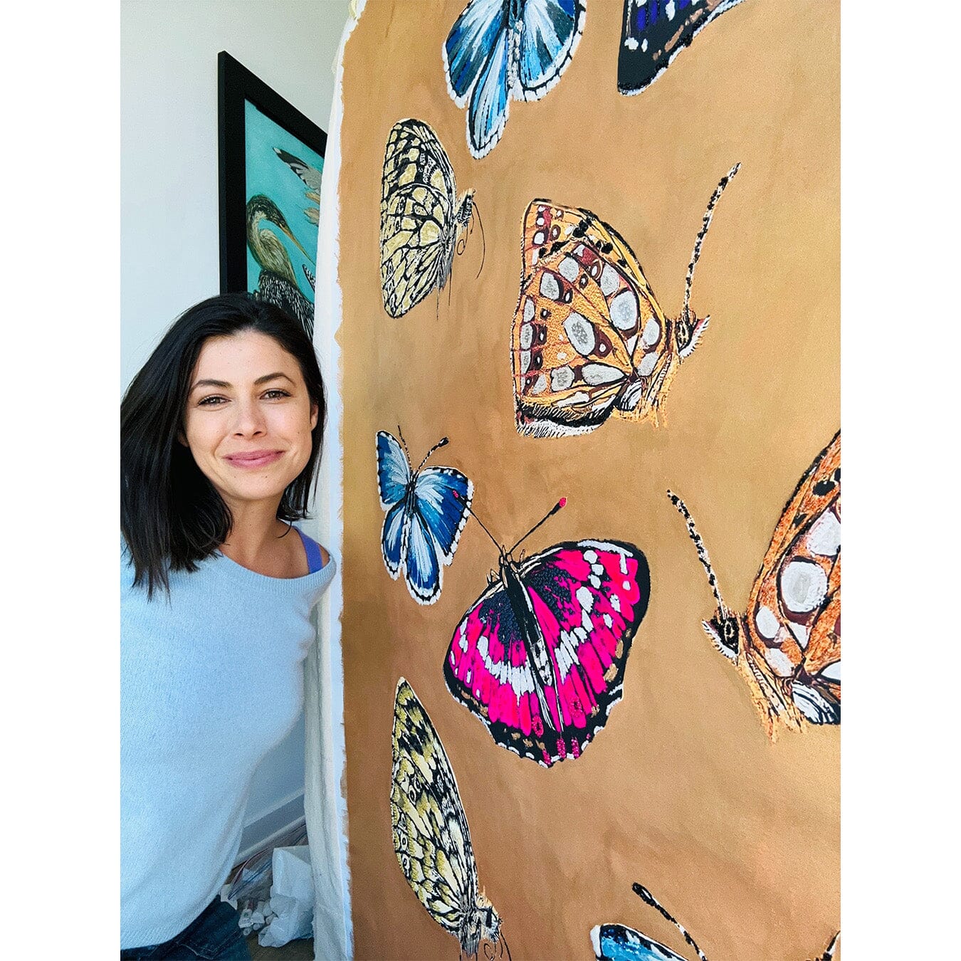 Commission Fusions of Mehera and Laurie Blum's Art and Paintings Fine Art Blumera 