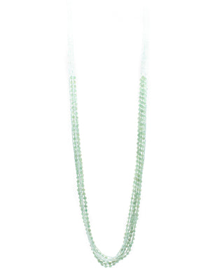 Green Jade Beaded Eight Strand Necklace Bracelets Blumera 