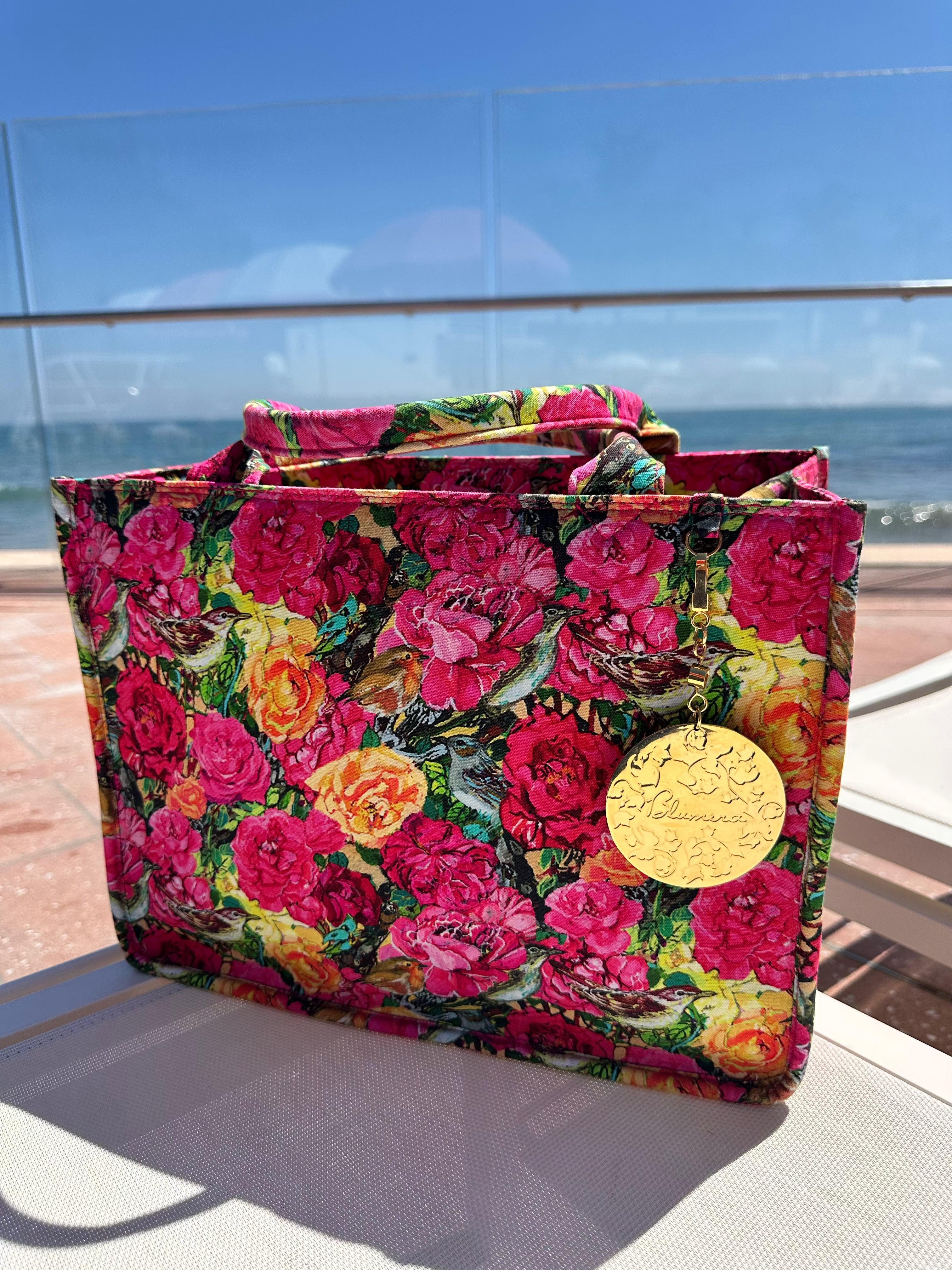 Rose and the Nightingale Tote Bag Blumera 