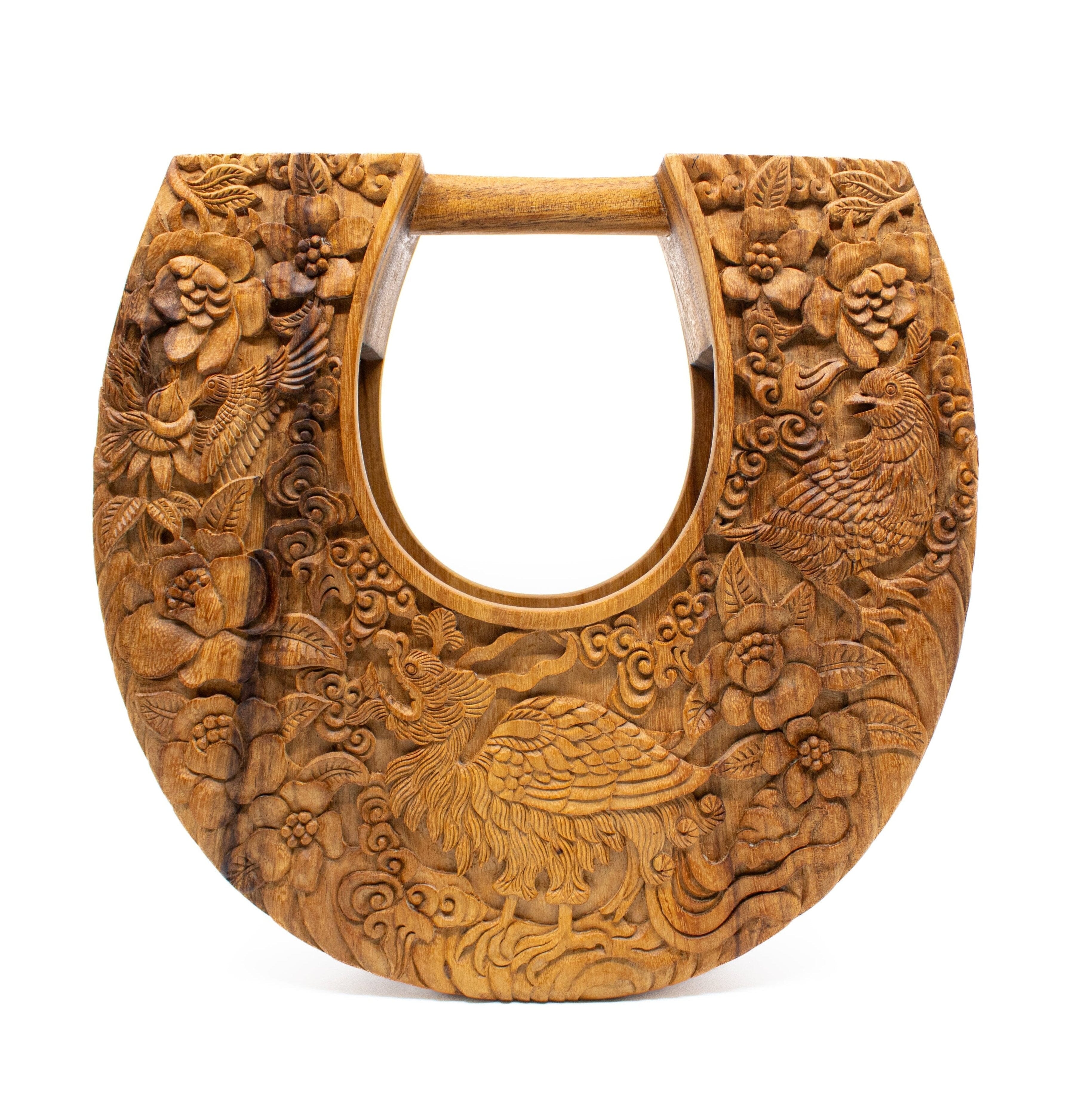 Simurgh's Kingdom Ushape Bag Open Top Bag Blumera 