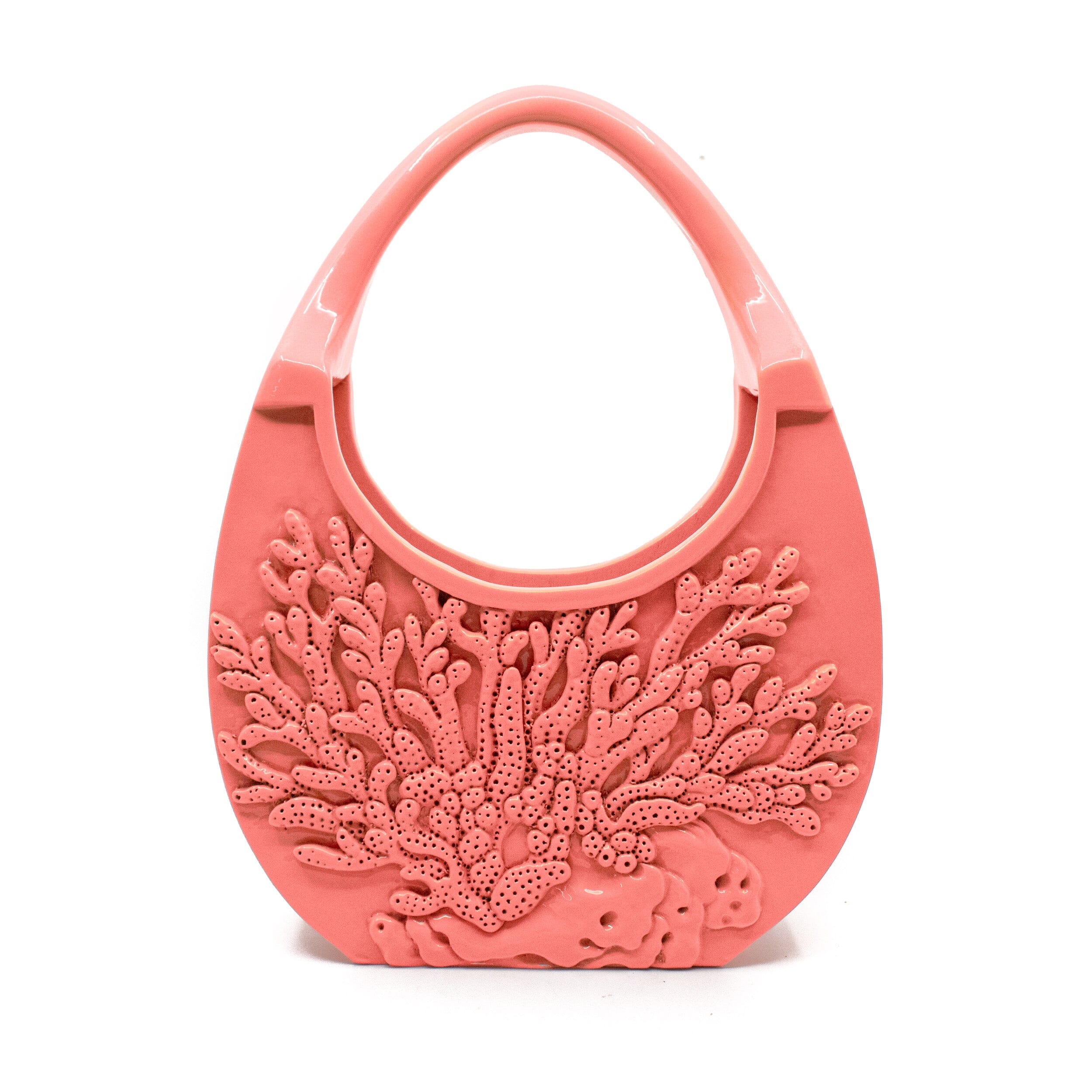 The Coral Casino Exclusive Hand-Carved Wood Limited Edition Tote Bag Blumera 