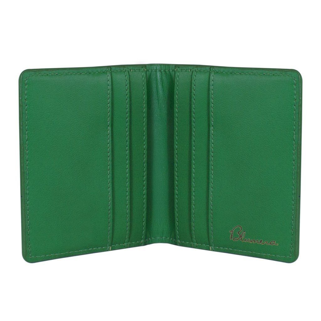 Card Wallet - Emerald Green – Blumera