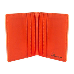 Card Wallet - Fluorescent Orange - Blumera