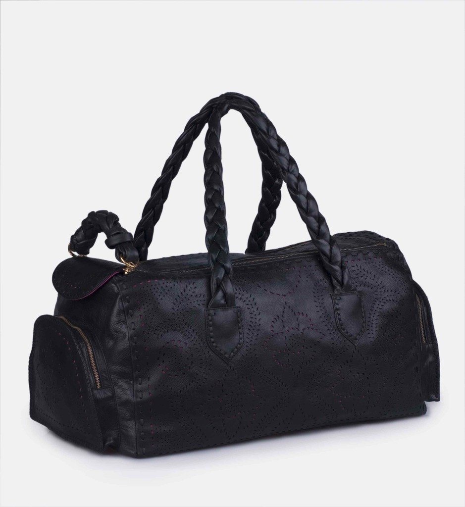 Delia Travel Bag - Black - Blumera