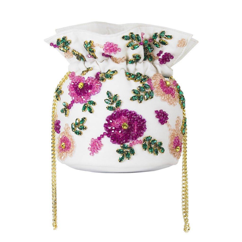 Elizabeth "Fuchsia" Jewel Mini Bucket - Blumera