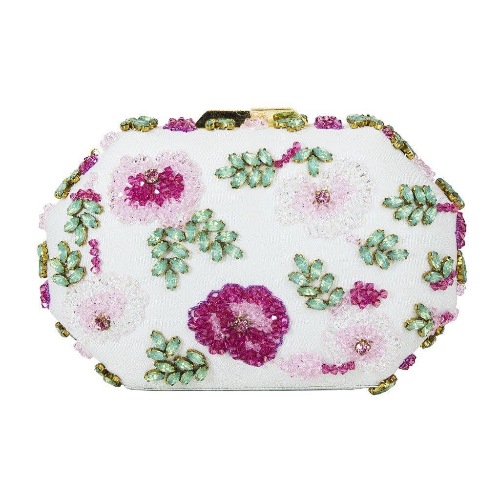 Elizabeth "Mint" Jewel Clutch - Blumera
