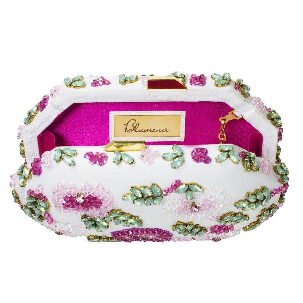 Elizabeth "Mint" Jewel Clutch - Blumera