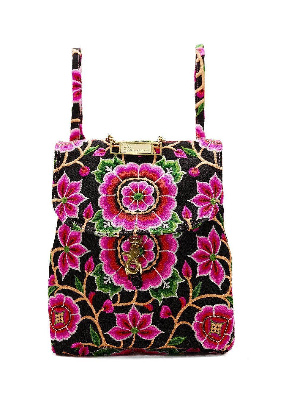 Nadine Black Backpack - Blumera