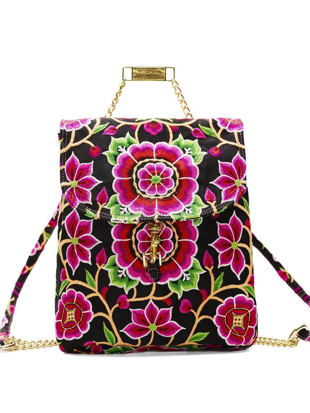 Nadine Black Backpack - Blumera