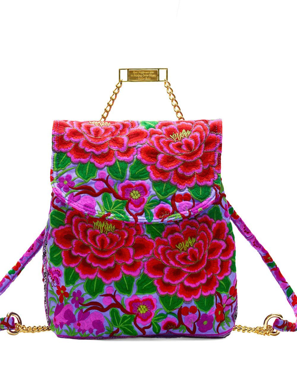 Nadine Purple Backpack - Blumera