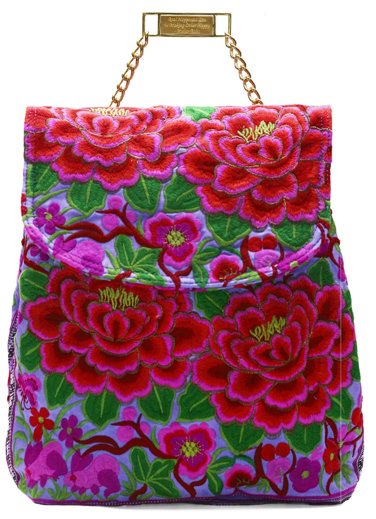 Nadine Purple Backpack - Blumera