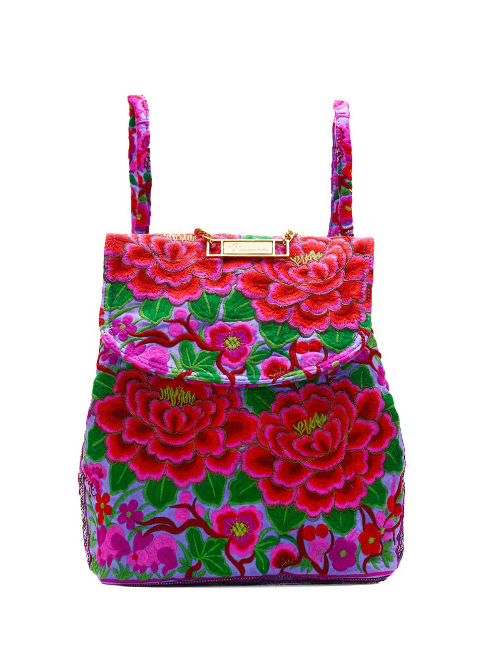 Nadine Purple Backpack - Blumera