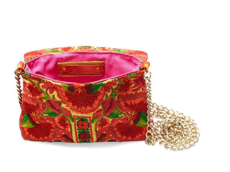 Nadine Red Crossbody Mini - Blumera