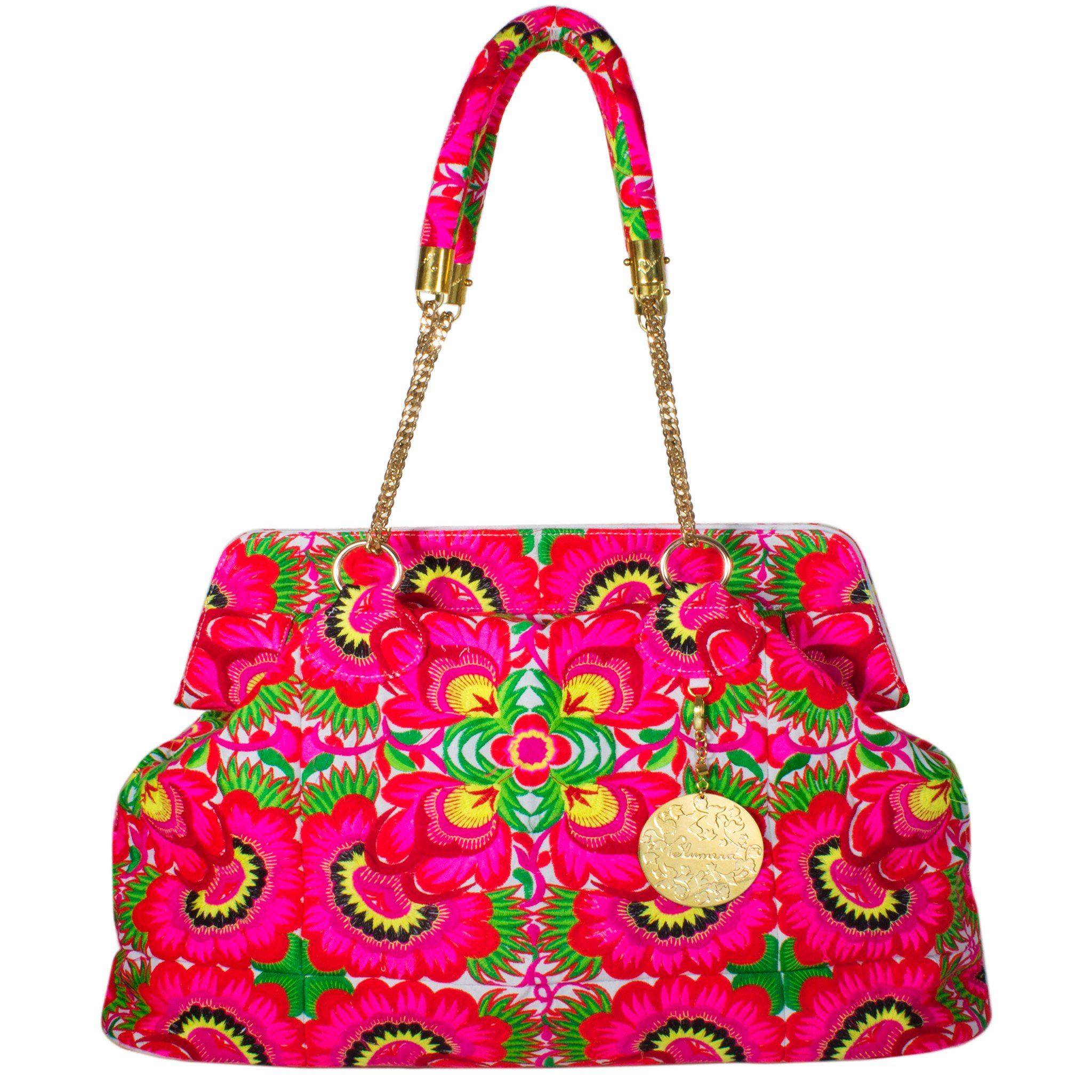 Nadine White Jungle Carry All 2 - Blumera