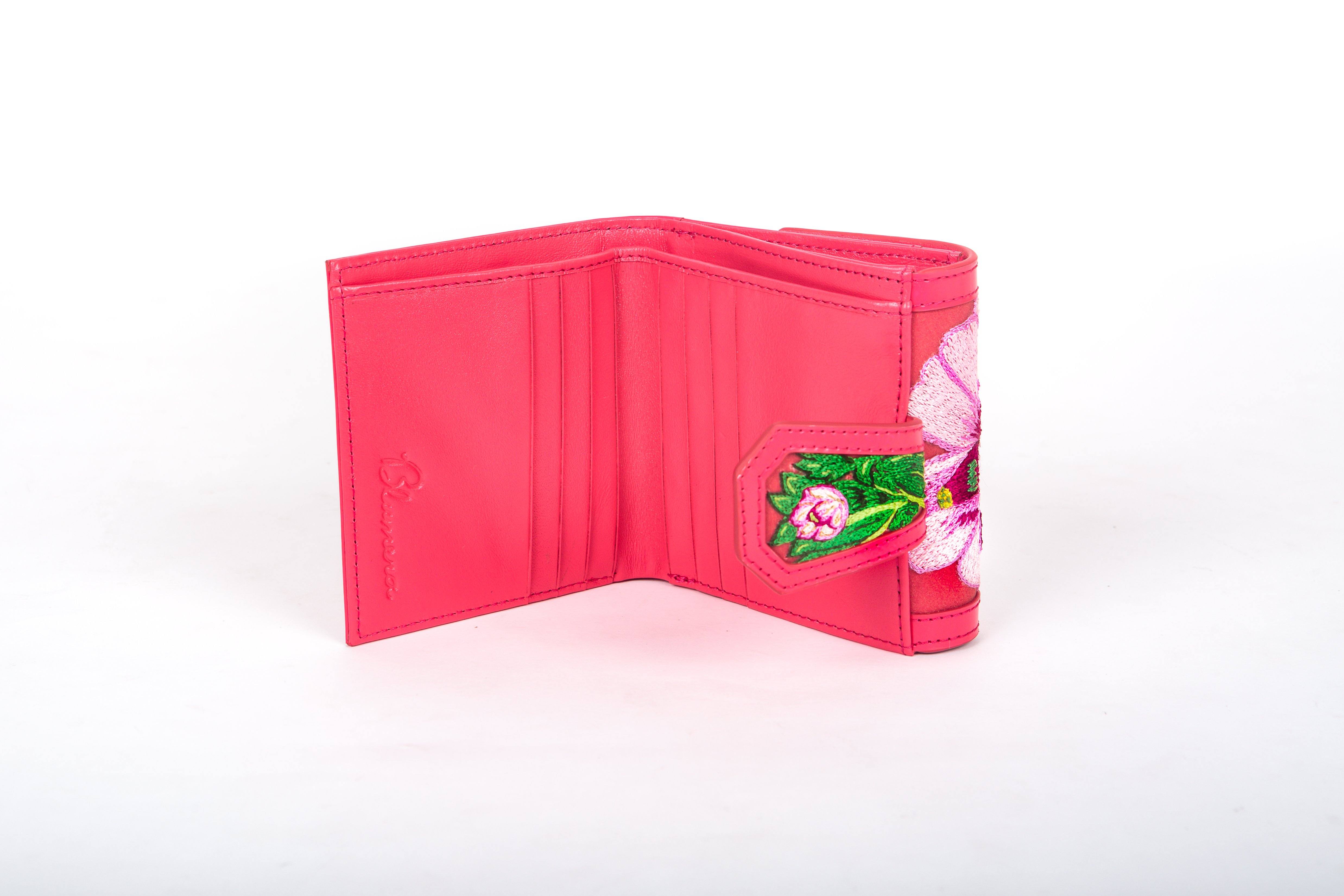 Poppies! Pink Wallet - Blumera