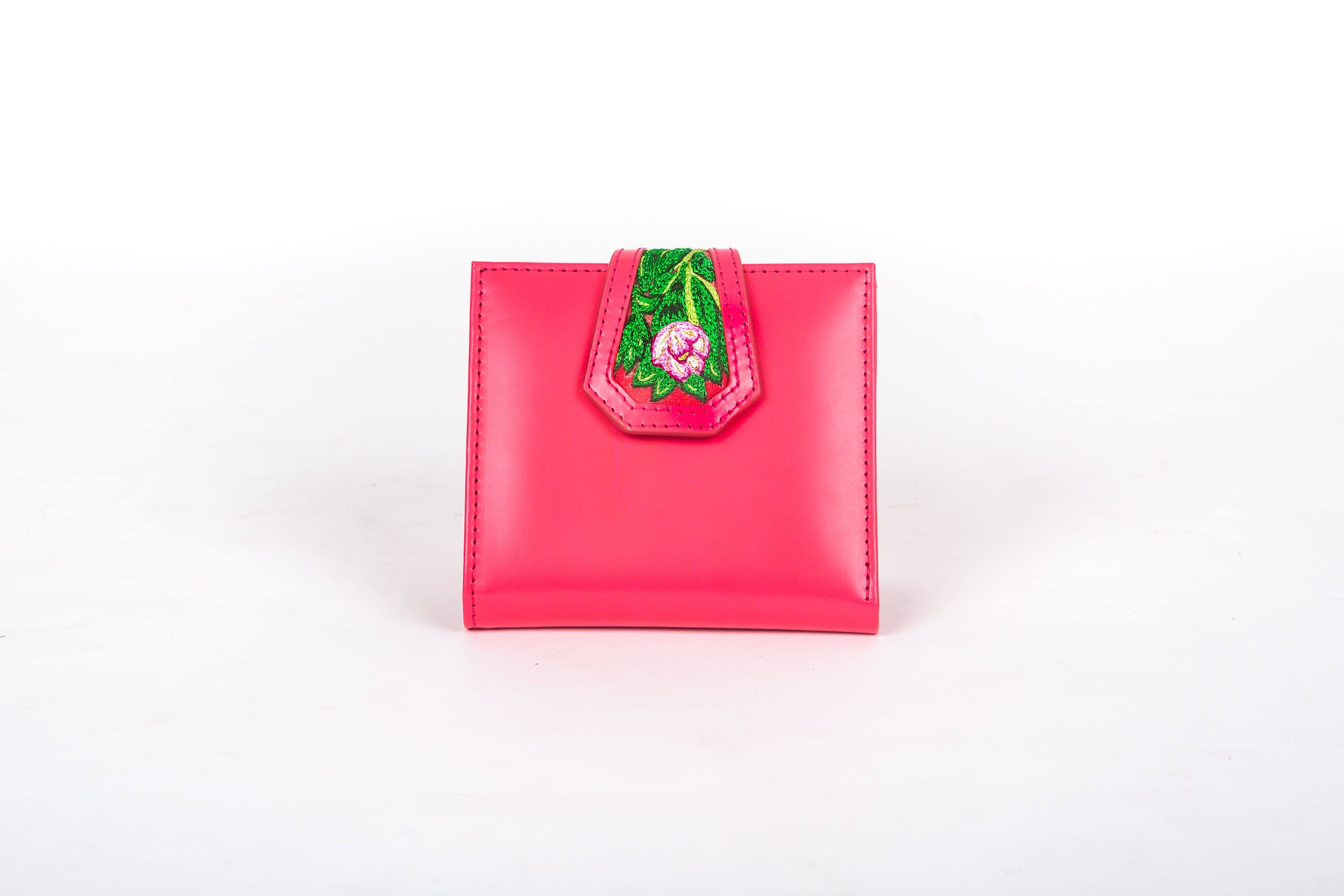Poppies! Pink Wallet - Blumera