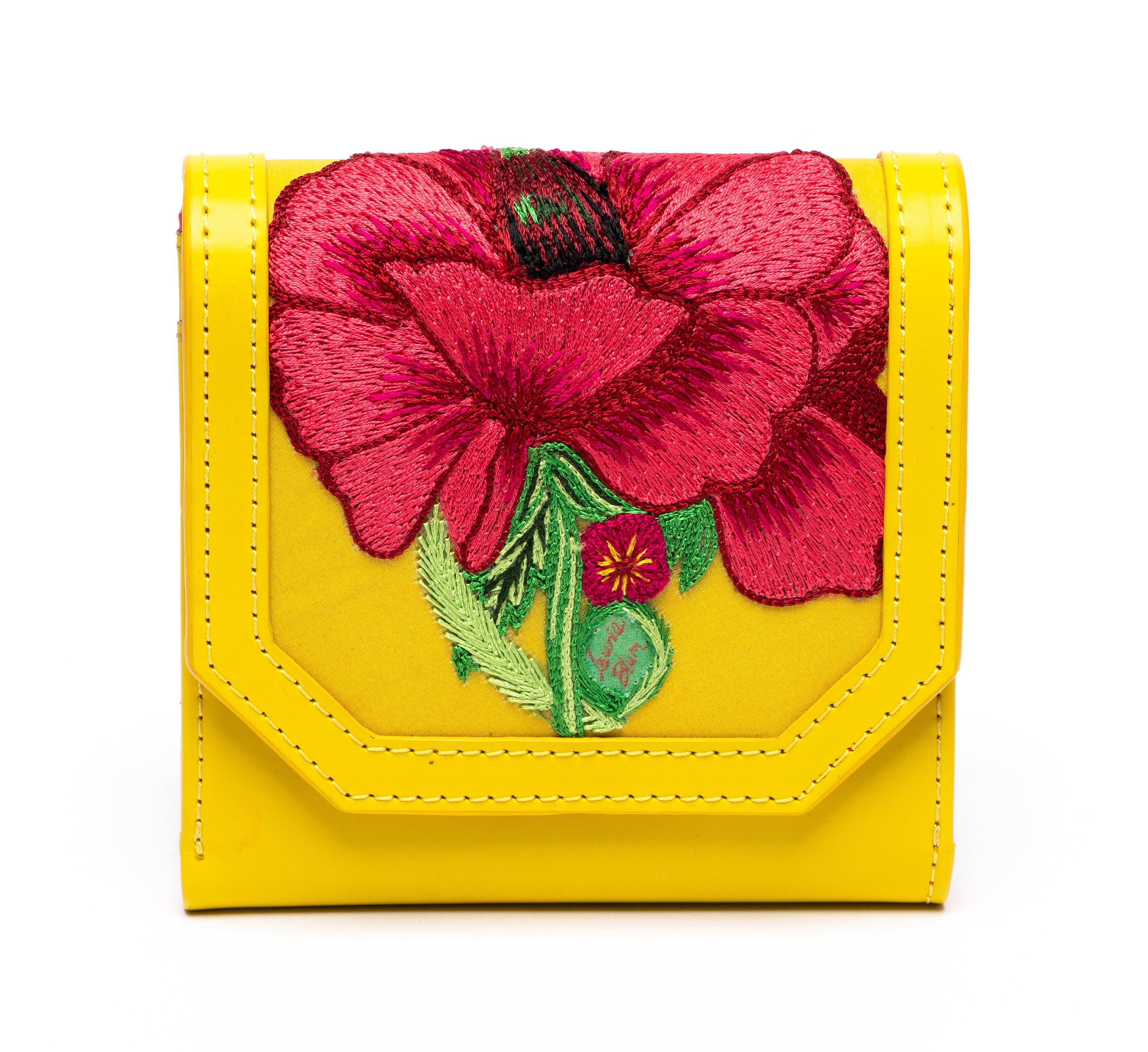 Poppies! Yellow Wallet - Blumera