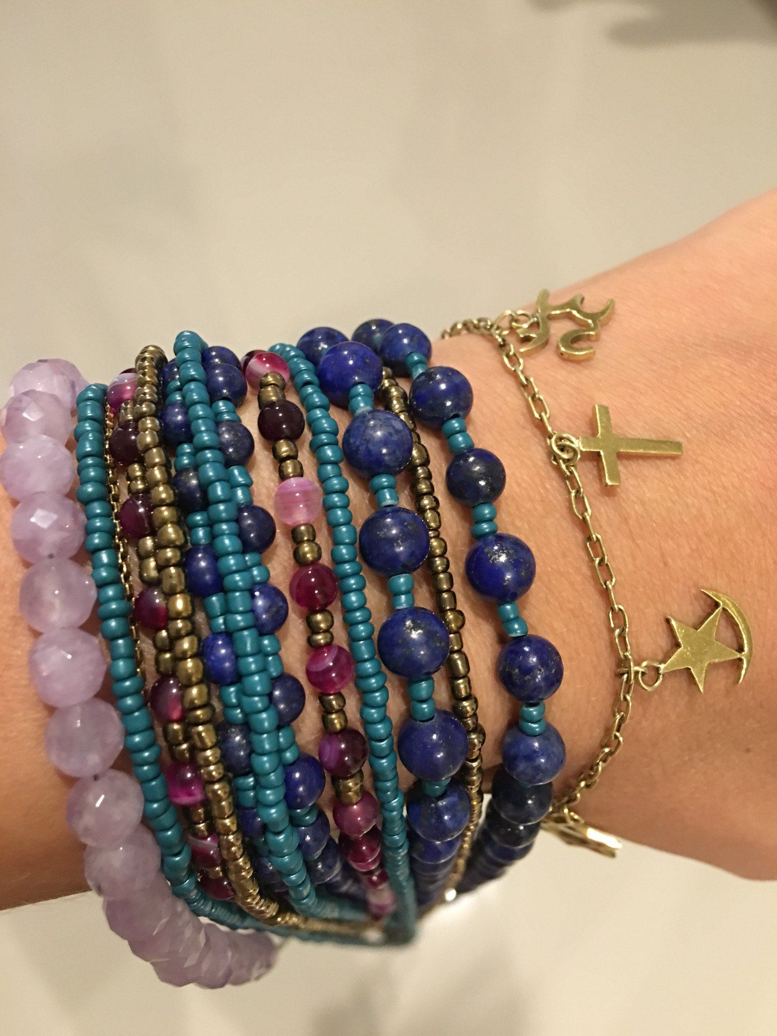 We are all One Bracelet - 18 Karat Gold Plated Brass - Blumera